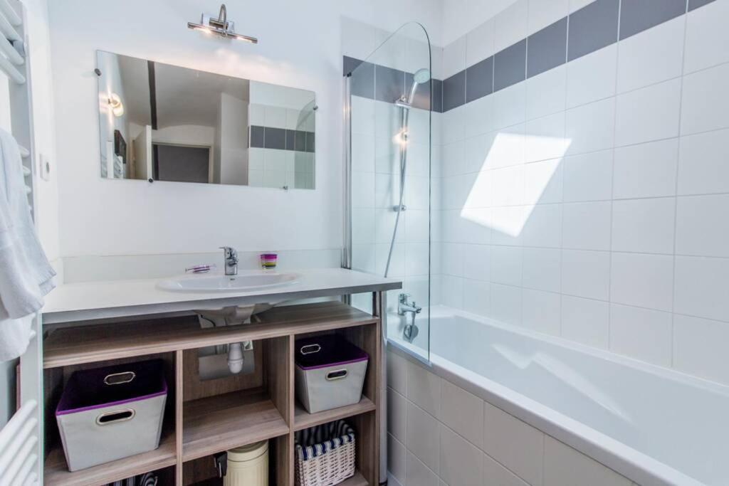 Appartement Haussmannien Type Loft, Climatise - Vieux-Port-Le Panier, 马赛 外观 照片