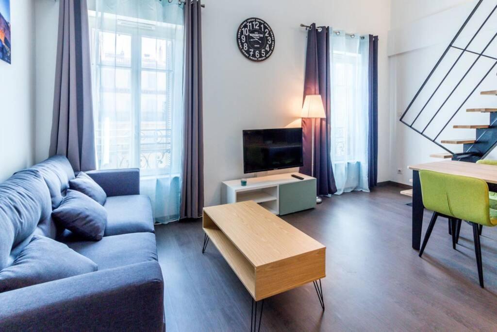Appartement Haussmannien Type Loft, Climatise - Vieux-Port-Le Panier, 马赛 外观 照片